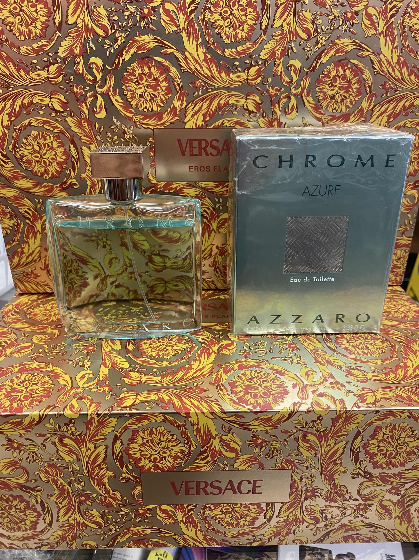 Azzaro Chrome Azure Eau de Toilette 3.38 oz