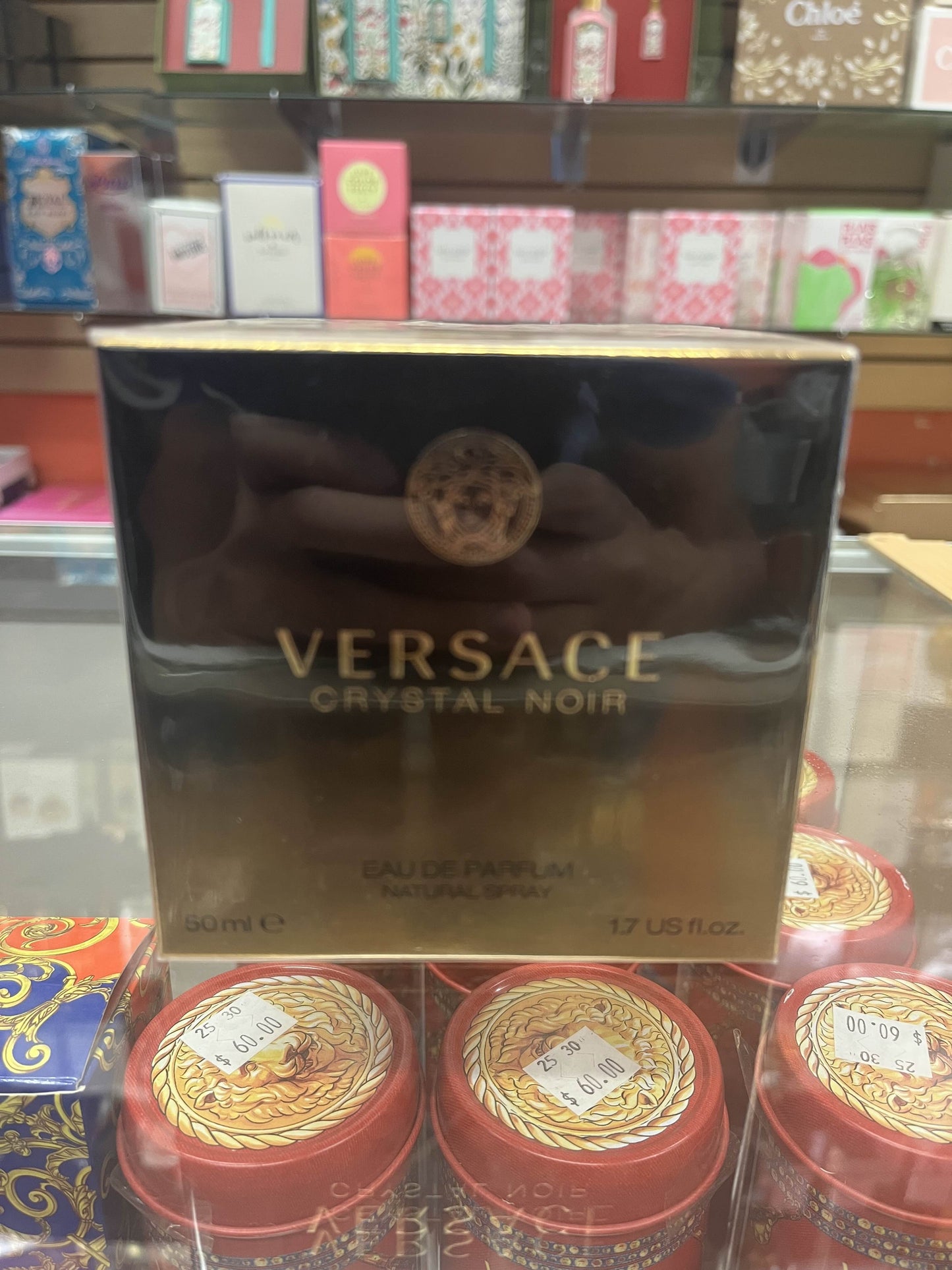 Versace Crystal Noir Eau de Parfum 1.7 oz