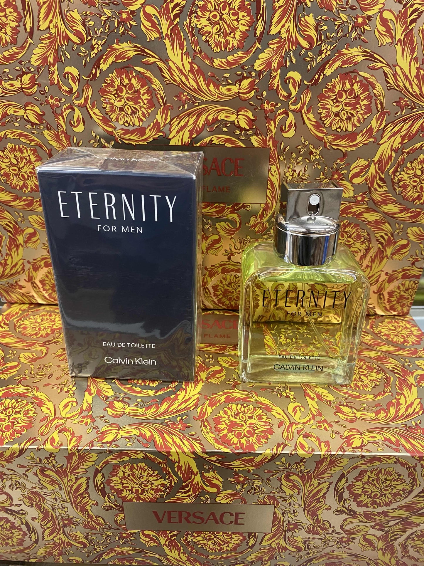 Calvin Klein Men’s ETERNITY Cologne For Him Eau de Toilette 3.3 oz