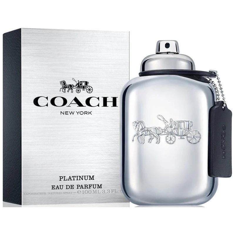 Coach New York For Men Platinum Eau de Parfum 3.3 oz