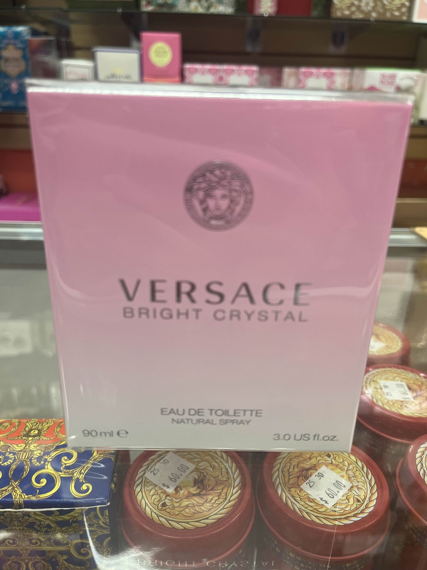 Versace Bright Crystal Eau de Toilette 3.0 oz