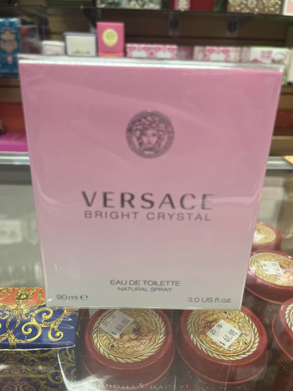 Versace Bright Crystal Eau de Toilette 3.0 oz