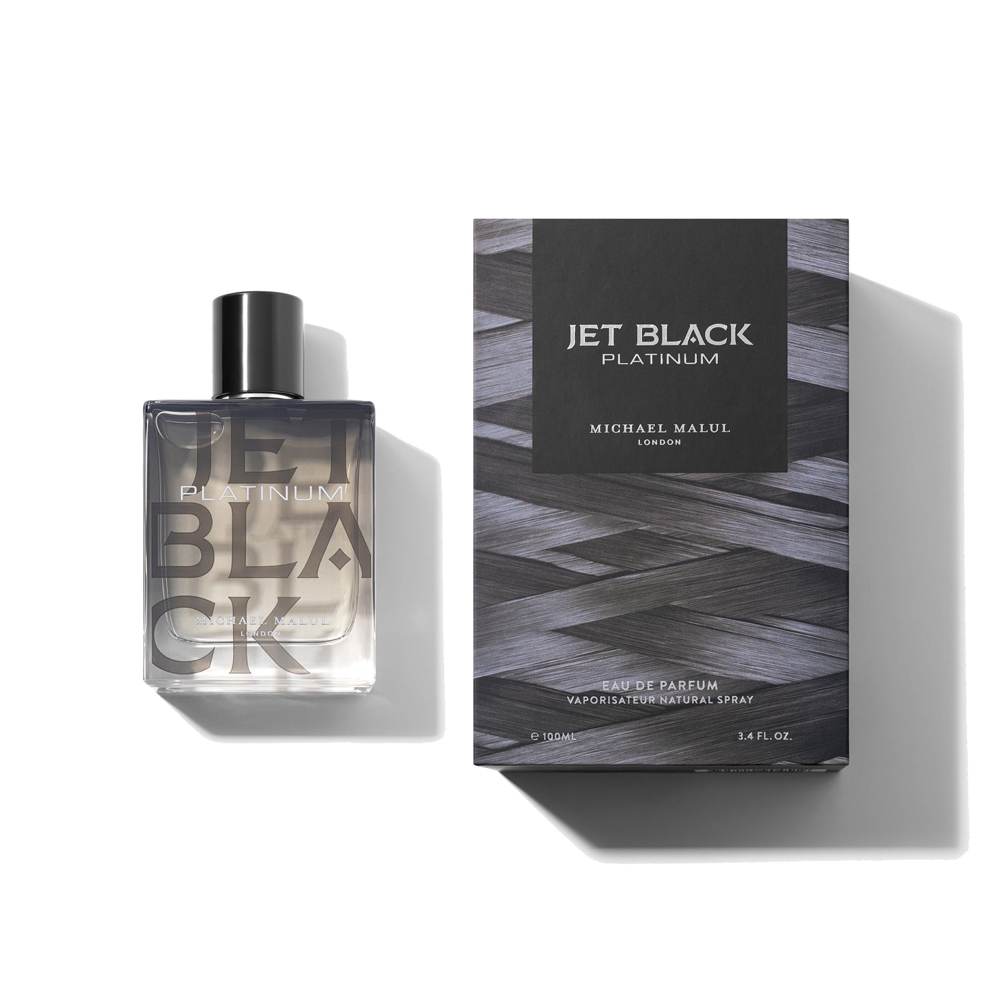 Michael Malul Jet Black Platinum Eau de Parfum – 3.4 oz