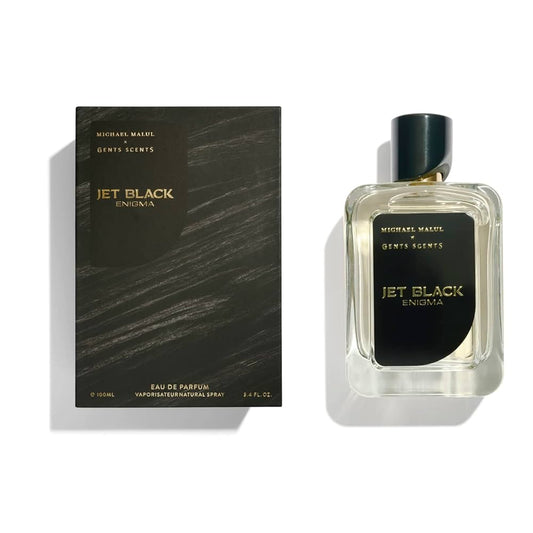 Michael Malul x Gents Scents Jet Black Enigma Eau de Parfum – 3.4 oz