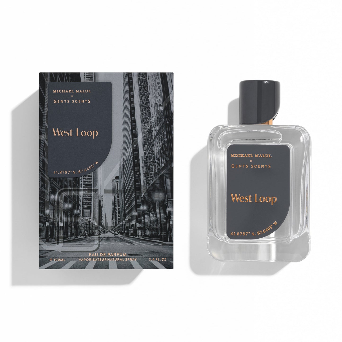 Michael Malul x Gents Scents West Loop Eau de Parfum – 3.4 oz
