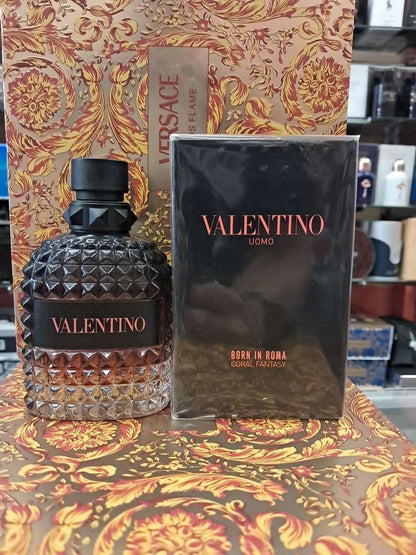 Valentino Uomo nacido en Roma Coral Fantasy Eau de Toilette 3.4 oz