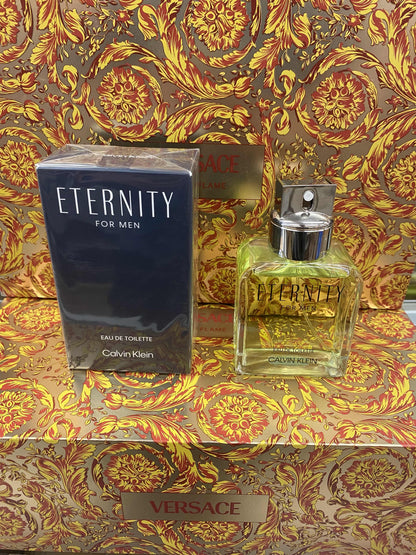Calvin Klein Men’s ETERNITY Cologne For Him Eau de Toilette 3.3 oz