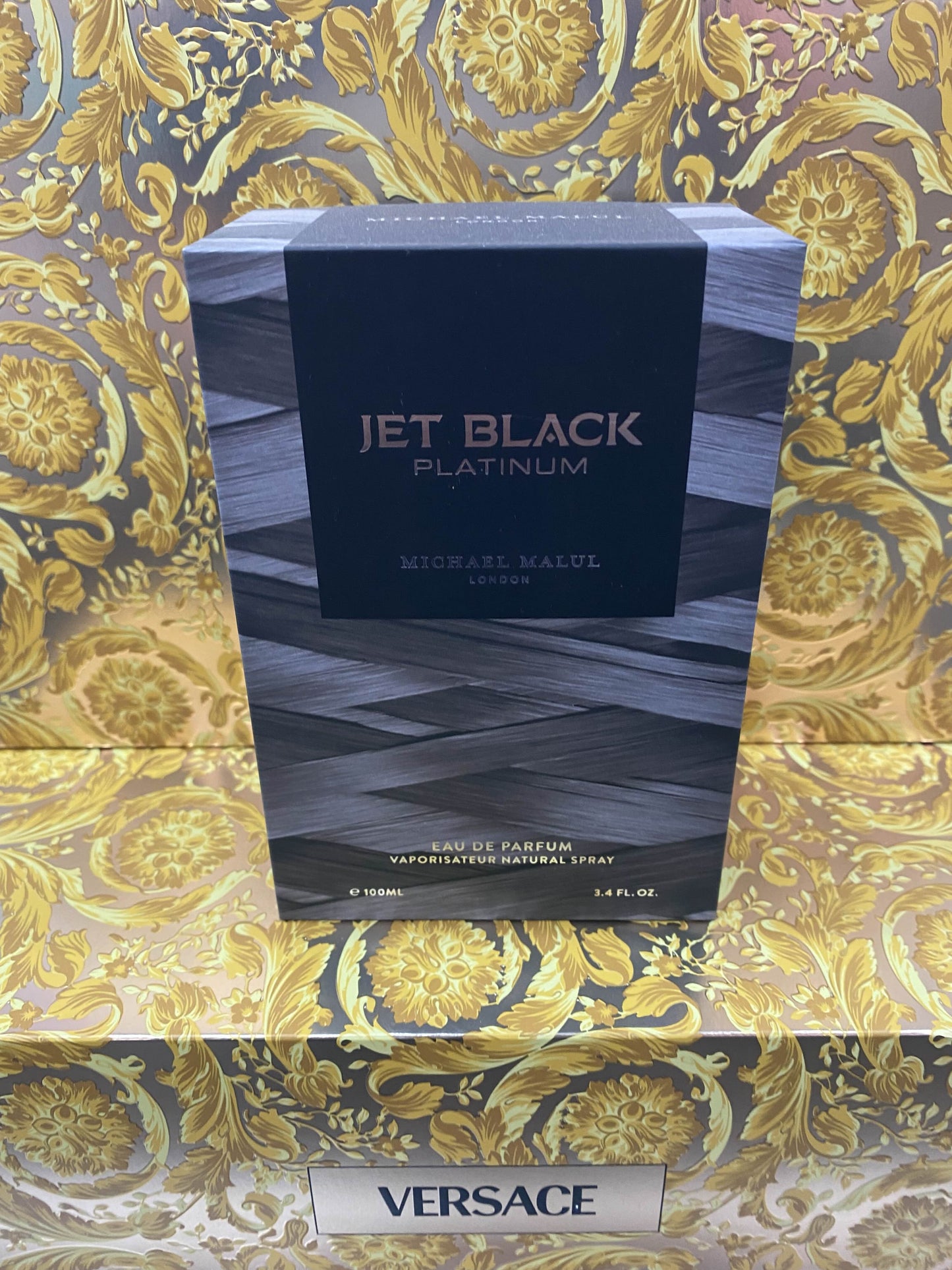 Michael Malul Jet Black Platinum Eau de Parfum – 3.4 oz