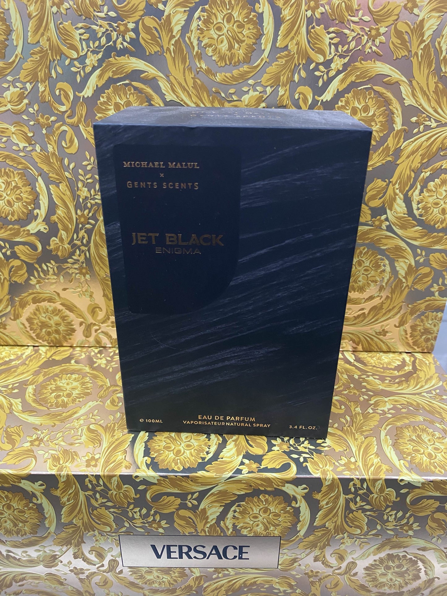 Michael Malul x Gents Scents Jet Black Enigma Eau de Parfum – 3.4 oz